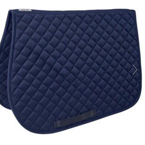 Dover Saddlery Quilted All Purpose Saddle Pad Navy BRAND NEW w/Tags